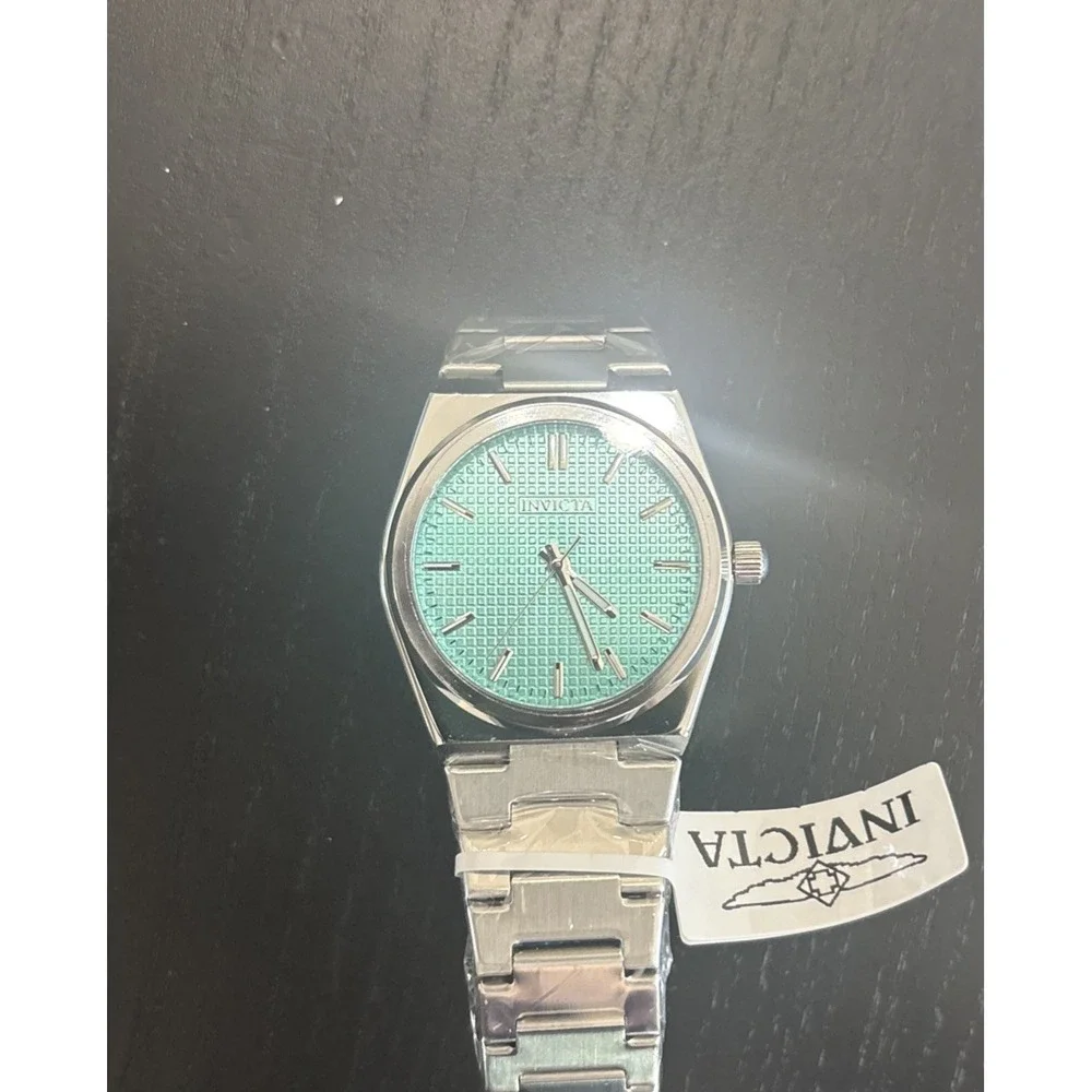 Invicta - Celestial Men's Watch - 40mm - 69406 Ocean Blue Dial S/S Textured